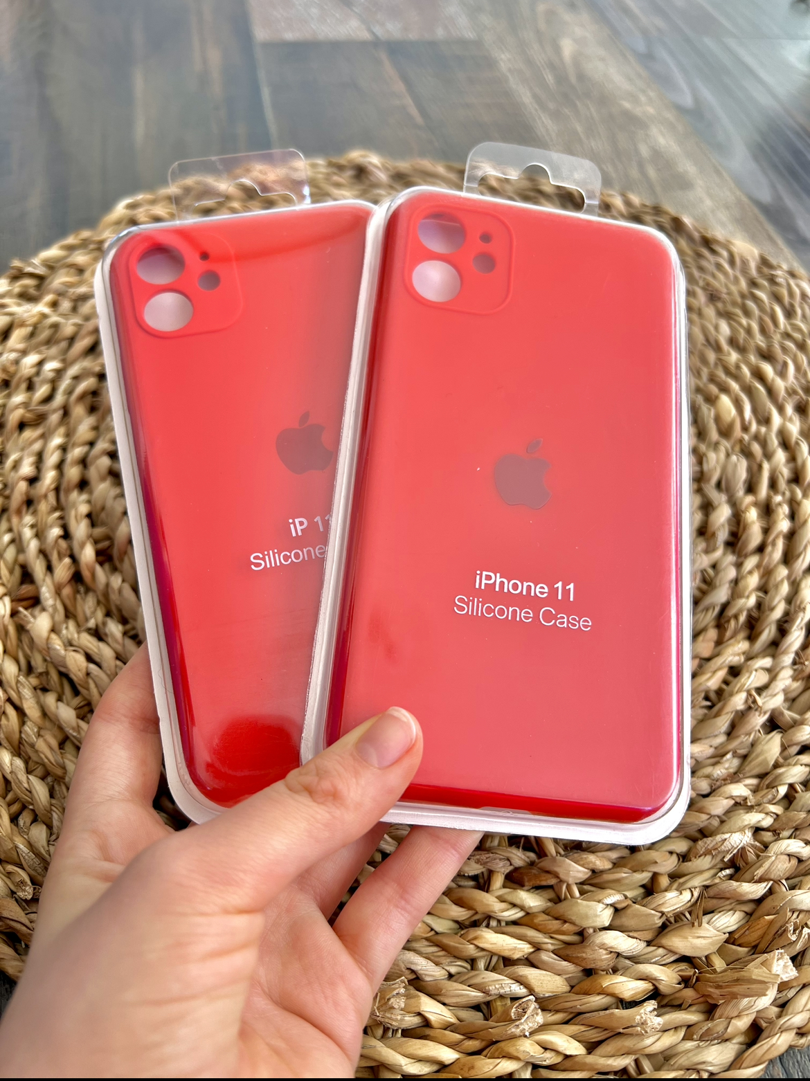 Apple case rojo iPhone 11 Color Case